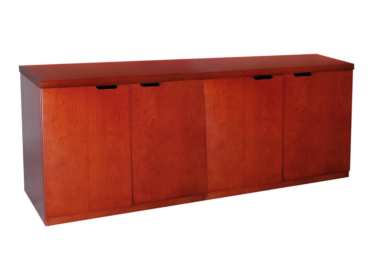 Mayline Mira Series Veneer 72W Hinged Door Credenza 72w x 20d x 29½ Espresso MHDC2072ESP