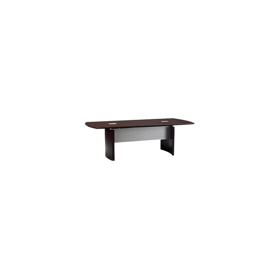 Safco Napoli 8' Rectangular Conference Table Mahogany 29 1/2Hx96Wx42D NC8MAH