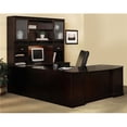 thumbnail image 1 of Mayline ST1ESP Sorrento Typical 1 U-Shaped Executive Office Desk Set, Espresso - 29.5 x 72 x 39 in., 1 of 2