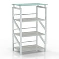 thumbnail image 1 of Mayline Soho 4 Shelf Bookcase In Textured White Finish 1007WW, 1 of 2