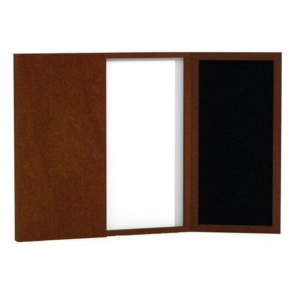 Mayline Sorrento Series Presentation Board in Bourbon Cherry