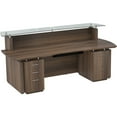 thumbnail image 1 of Mayline Sterling, Reception Station with Pedestals, 1 of 3
