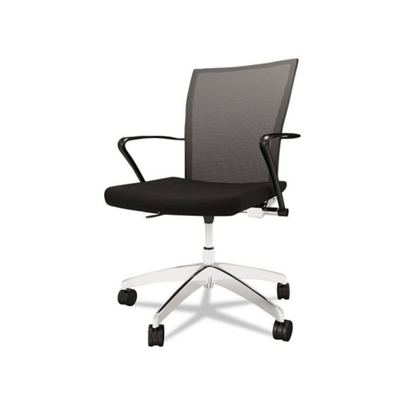 Mayline Valore Training Series Height Adjustable Task Chair in Black