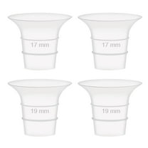 Maymom 17&19mm Flange Insert Compatible with Elvie Single/Double Electric, Elvie Stride 24mm Wearable Cup, Not Original Elvie Stride Replacement Pump Parts
