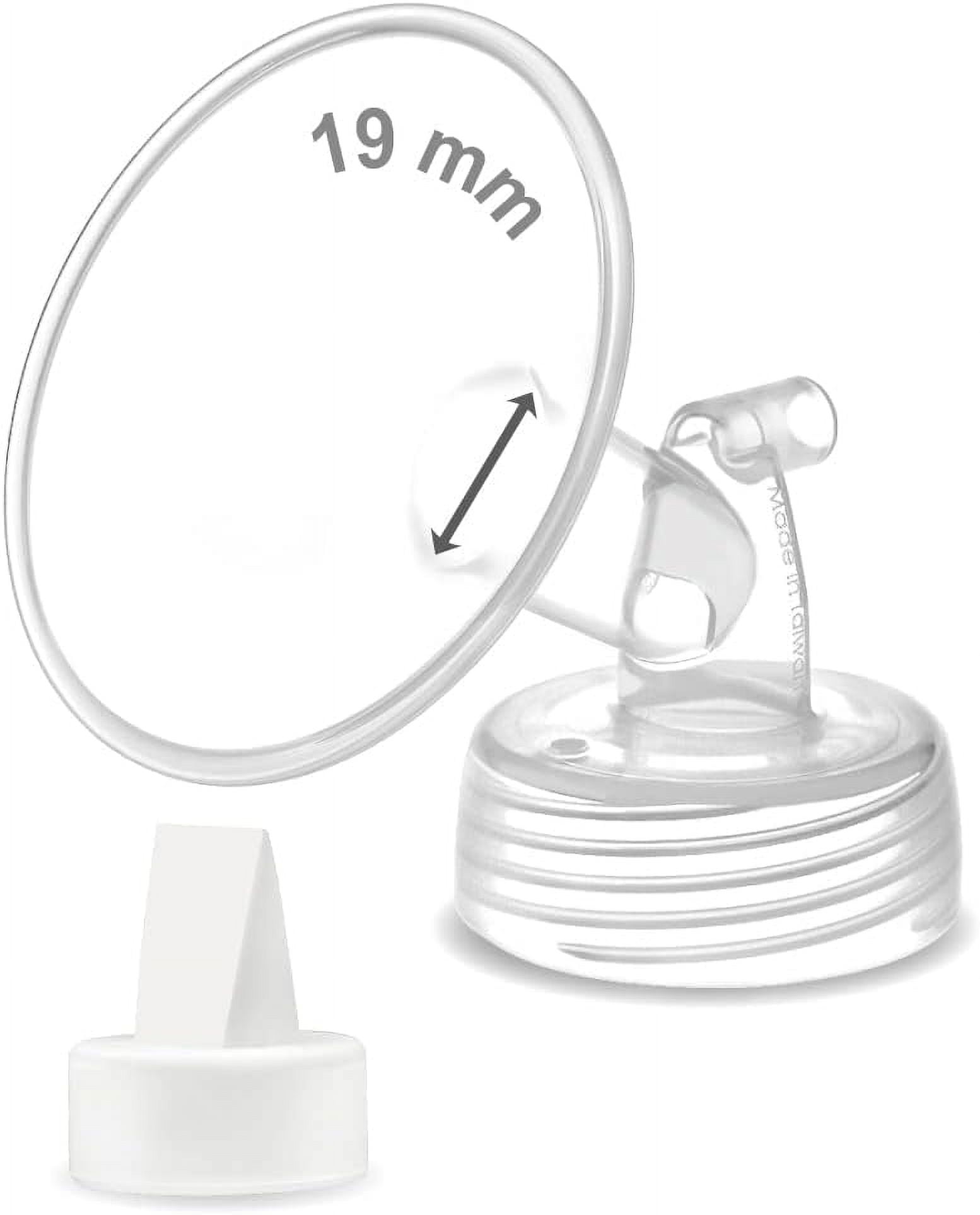 24mm Flange 2 Pack - Replacement For Spectra S2, S1, Motif Luna, Ameda MYA Breast Pumps