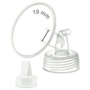 Maymom 19 mm Flange and Duckbill Compatible with Motif Luna/Spectra/Ameda Mya Pumps. Not Original Spectra Synergy Gold Pump Parts or Motif Accessories.