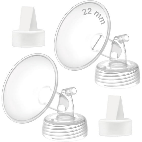 Maymom 22 mm Wide Neck Flange Duckbill Valve Compatible with Spectra S1 S2 SG Pumps Motif Luna; Not Original Spectra Replacement Pump Parts