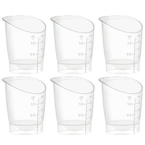 Maymom Baby Feeding Cup; Disposable Reuseable Baby Cup, Short Term Infant Feeding Cup; First Milk Collection Cup; 1 oz (6ct)