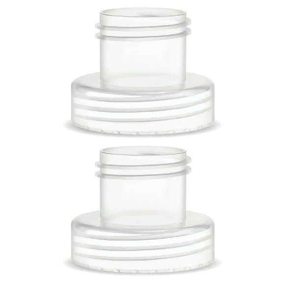 Maymom Conversion Kit Compatible with Medela Sonata, Freestyle Flex, Pump in Style MaxFlow Connector and Compatible with Lansinoh, MAM, Pigeon Bottles; 2pc