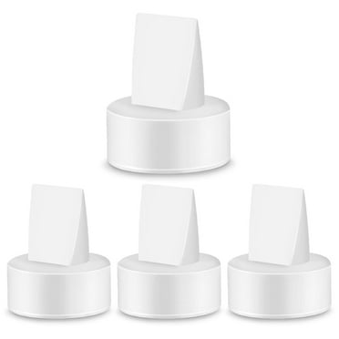 Maymom Duckbill Valves Compatible with Spectra, Replacement Duckbill Valve for Spectra Pump S1 S2 9 Plus Synergy Gold, White Pump Parts Accessories, 4 ct