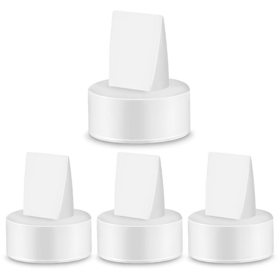 Maymom Duckbill Valves Compatible with Spectra, Replacement Duckbill Valve for Spectra Pump S1 S2 9 Plus Synergy Gold, White Pump Parts Accessories, 4 ct