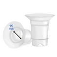 thumbnail image 1 of Maymom Flange Inserts 19 mm for Medela, Spectra 24 mm Shields/Flanges, Momcozy/Willow Wearable Cup, 2 Count, 1 of 9