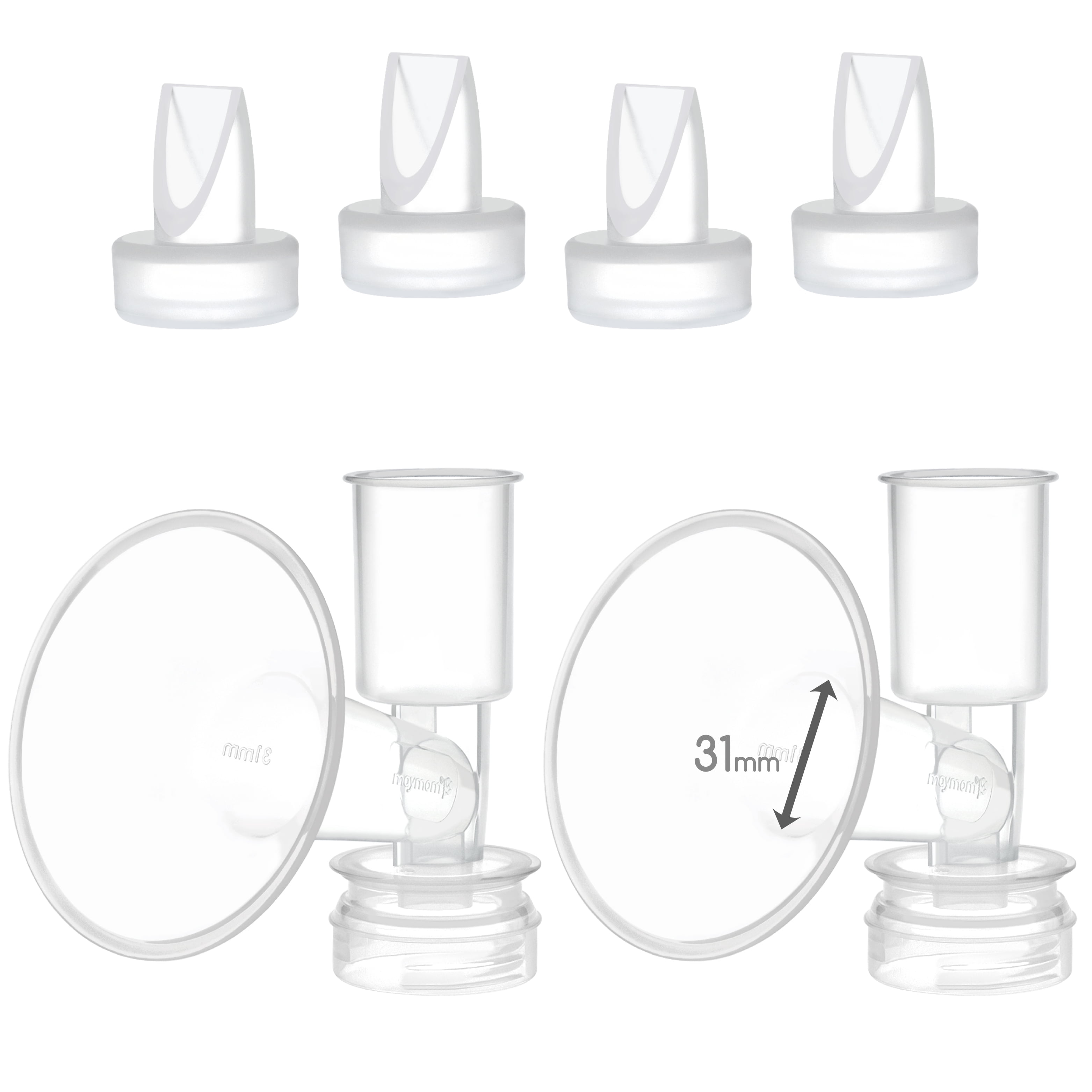 Maymom Non-Insert, One-piece Small Flange Kit Compatible with