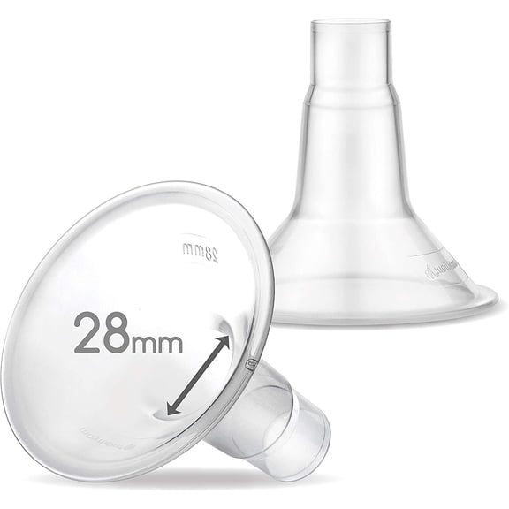 Maymom MyFit 28mm Classic Shield, DOES NOT include Maymom Wide-mouth Connector, Compatible with Spectra S2 Accessories Spectra S1 Not Original Spectra Pump Parts Spectra Flange