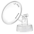 thumbnail image 1 of Maymom Pump Part Compatible with Spectra S1, S2, 9 Plus; Incl One Wide-mouth Flange 17mm, Not Original Spectra Flange, 1 of 8