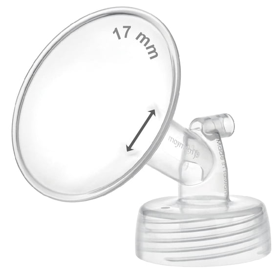 Maymom Pump Part Compatible with Spectra S1, S2, 9 Plus; Incl One Wide-mouth Flange 17mm, Not Original Spectra Flange