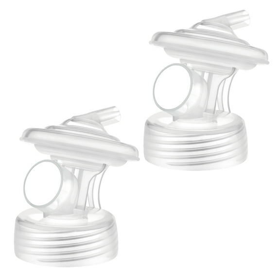 Maymom Pump Parts Compatible with Spectra Pump parts; 2nd Generation Detachable Connector with Built-in Backflow Protector and Membrane; Compatible with S1, S2 Plus, Synergy Gold, SG Portable; 2 ct