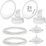 Maymom Pump Parts Compatible with Spectra S1 S2 9 Plus Breastpump. Not Original Spectra Replacement Pump Parts. Inc 25 mm Flange Backflow Protector Tubing