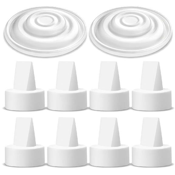 Maymom Pump Parts Compatible with Spectra S1 Spectra S2 Spectra Incl Duckbill Valve Replace Spectra Duckbill Valve Spectra S2 Replacement Parts Not Original Spectra Pump Parts (8 Duckbill 2 Membrane)