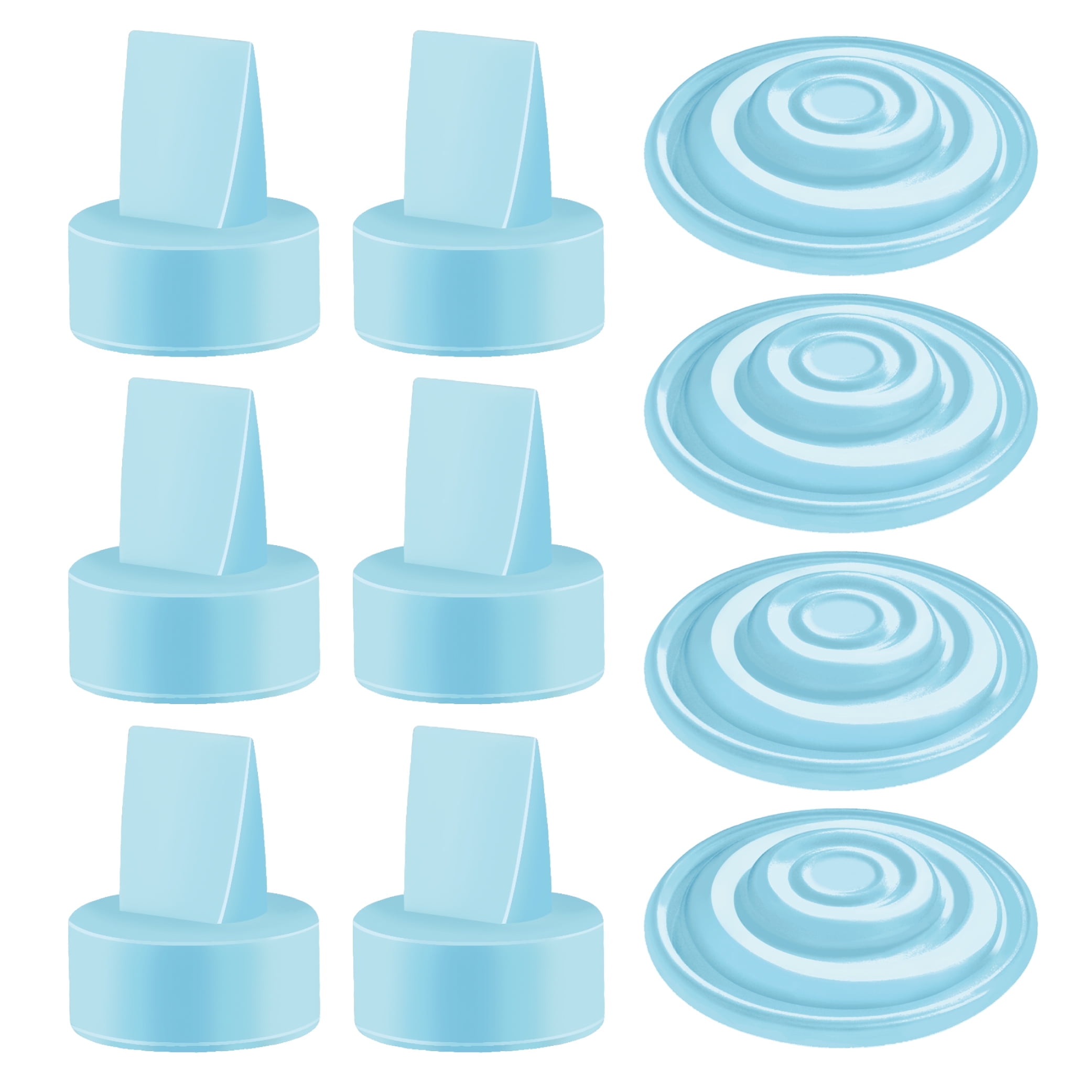 Lot De 6 Valves Bec De Canard – Compatibles Spectra S1/S2/9 Plus/Dew 350 Et Medela Pump In Style, Sans BPA