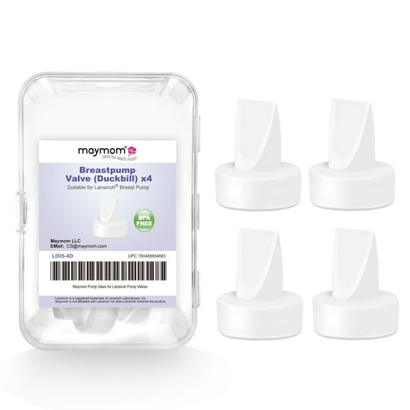 Maymom Pump Valve for Lansinoh Breast Pumps Signature Pro/Smartpump/Manual Breast Pumps. Replace Lansinoh Pump Valves.