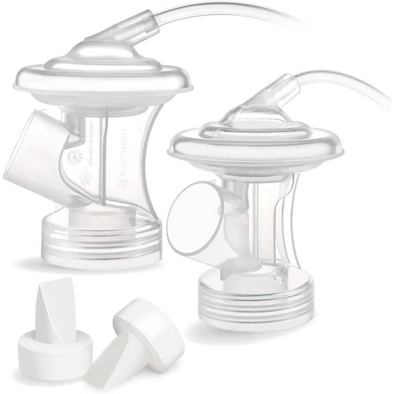 Maymom Tubing Valve Base Connector Compatible with Medela Pump in Style w Maxflow Breast Pump Not Original Medela Pump Parts Medela Valve Medela Tubing Replace Medela PersonalFit Flex Connector