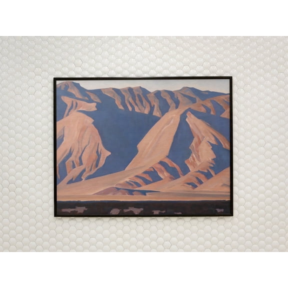 Maynard Dixon Inyo Mountains Art Print Western Reproduction Unframed Paper Print