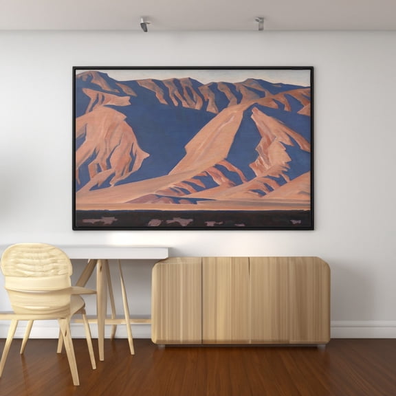 Maynard Dixon Inyo Mountains Wall Art Reproduction Western Print Impressionist Art Unframed Paper Print