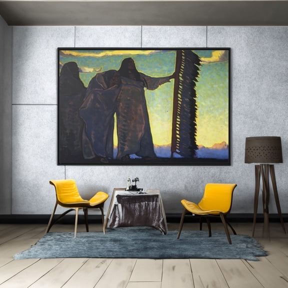 Maynard Dixon The Ancients Art Reproduction Western Art Print Southwestern Wall Art Impressionist Unframed Paper Print
