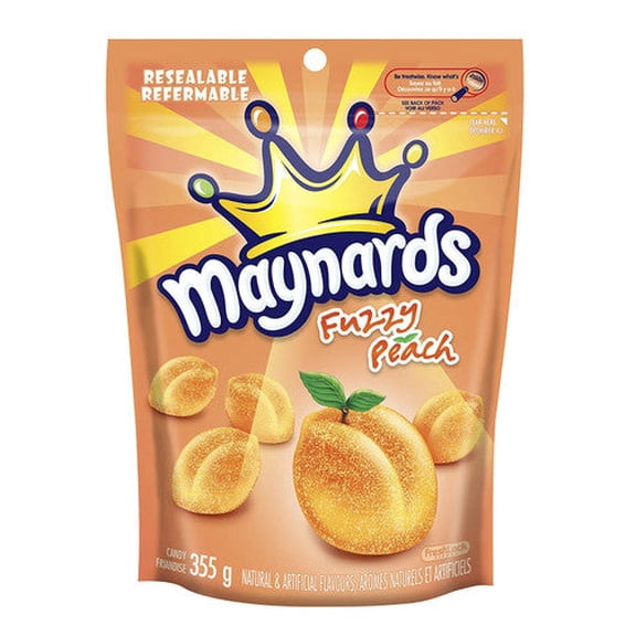 Maynards Fuzzy Peach Candy, 355g/12.5 oz
