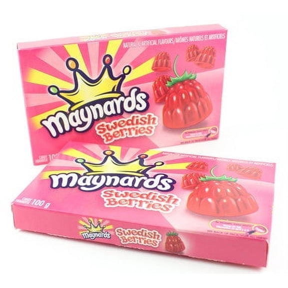 Maynards Swedish Berries Candy, 100g/3.5 oz, 2ct {Imported from Canada}