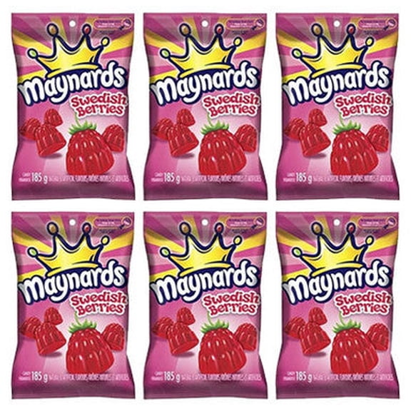 Maynards Swedish Berries Candy 185g/6.5 oz. (6pk)