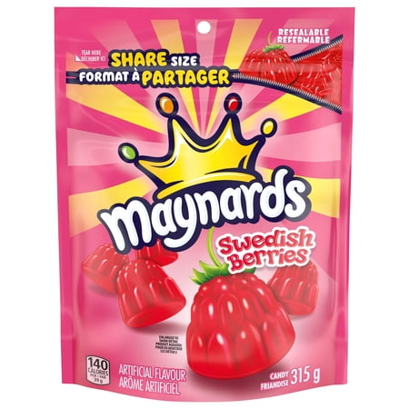 Maynards Swedish Berries Gummy Candy - 315g (11 oz)