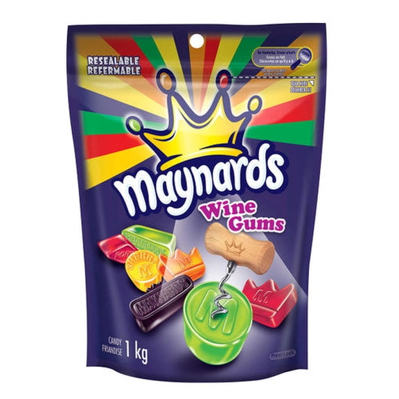 Maynards Wine Gums, 1kg/35.3 oz