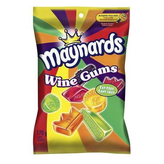 Maynards Wine gums, 4 packs 170g (Imported from Canada)