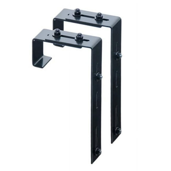 Mayne Adjustable Deck Rail Bracket 2-pack
