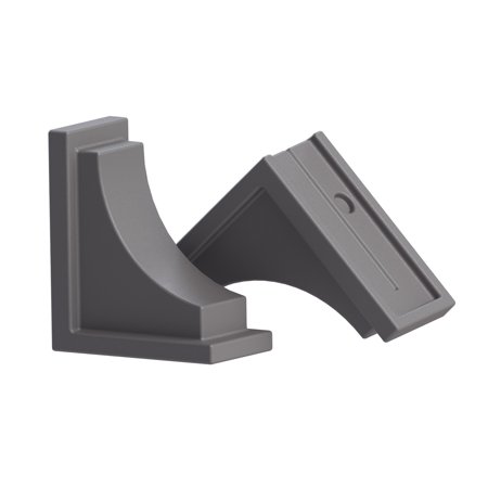Mayne Cambridge 28" Tall Planter - Graphite Grey