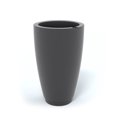 thumbnail image 1 of Mayne Caprio 26" x 16" Tall Self-Watering Polyethylene Planter - Graphite Grey, 1 of 5
