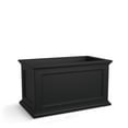 thumbnail image 1 of Mayne Fairfield 36" x 20" x 20" Rectangle Black Self Watering Plastic Planter, 1 of 16