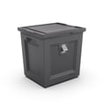 thumbnail image 1 of Mayne Fairfield 60 Can Polyethylene Patio Thermocooler with Bottle Opener and Cutting Board, Graphite Grey, 1 of 6