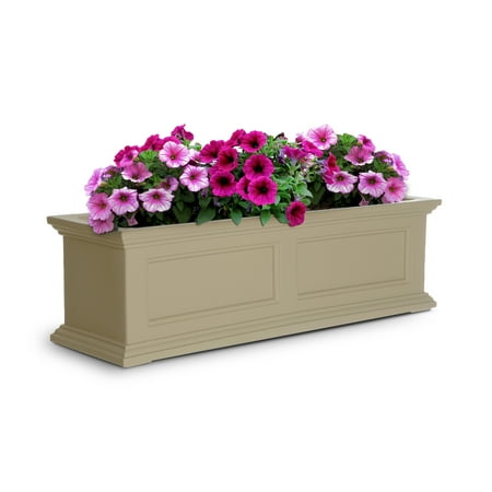 Mayne Fairfield Window Box 4FT Clay