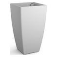 thumbnail image 1 of Mayne Kobi 15" x 15" x 26" Square Tall White Self-Watering Plastic Planter, 1 of 6