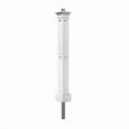 thumbnail image 1 of Mayne Liberty Traditional Plastic Lamp Post with Mount in White, 1 of 4
