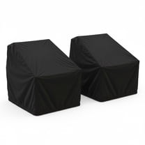 Mayne Mesa Black Outdoor Patio Chair Cover, 2-Pack