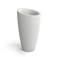 thumbnail image 1 of Mayne Modesto 22" x 22" x 42" Round White Plastic Planter, 1 of 12