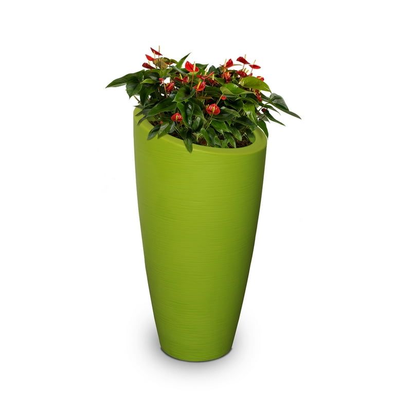 Mayne Modesto 32in Tall Planter - Macaw Green Mayne Modesto 32in Tall Planter - Macaw Green