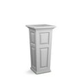 thumbnail image 1 of Mayne Nantucket 16" x 16" x 32" Tall Square White Self Watering Plastic Planter, 1 of 14