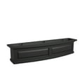 thumbnail image 1 of Mayne Nantucket 48" x 12" x 10" Rectangle Black Self Watering Plastic Window Box Planter, 1 of 13