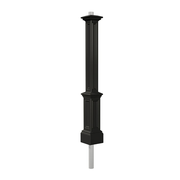 Mayne Signature Black Lamp Post with Mount Mayne Signature Black Lamp Post with Mount
