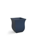 thumbnail image 1 of Mayne Valencia 16" x 16" x 18" Square Neptune Blue Plastic Planter, 1 of 11